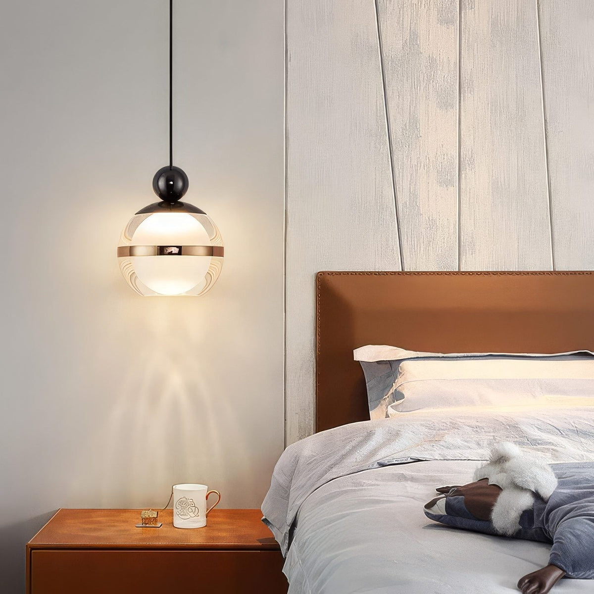 Glass Globe Pendant Light