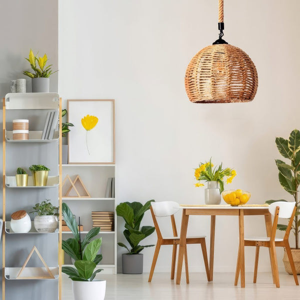 Rope Ball Pendant Light