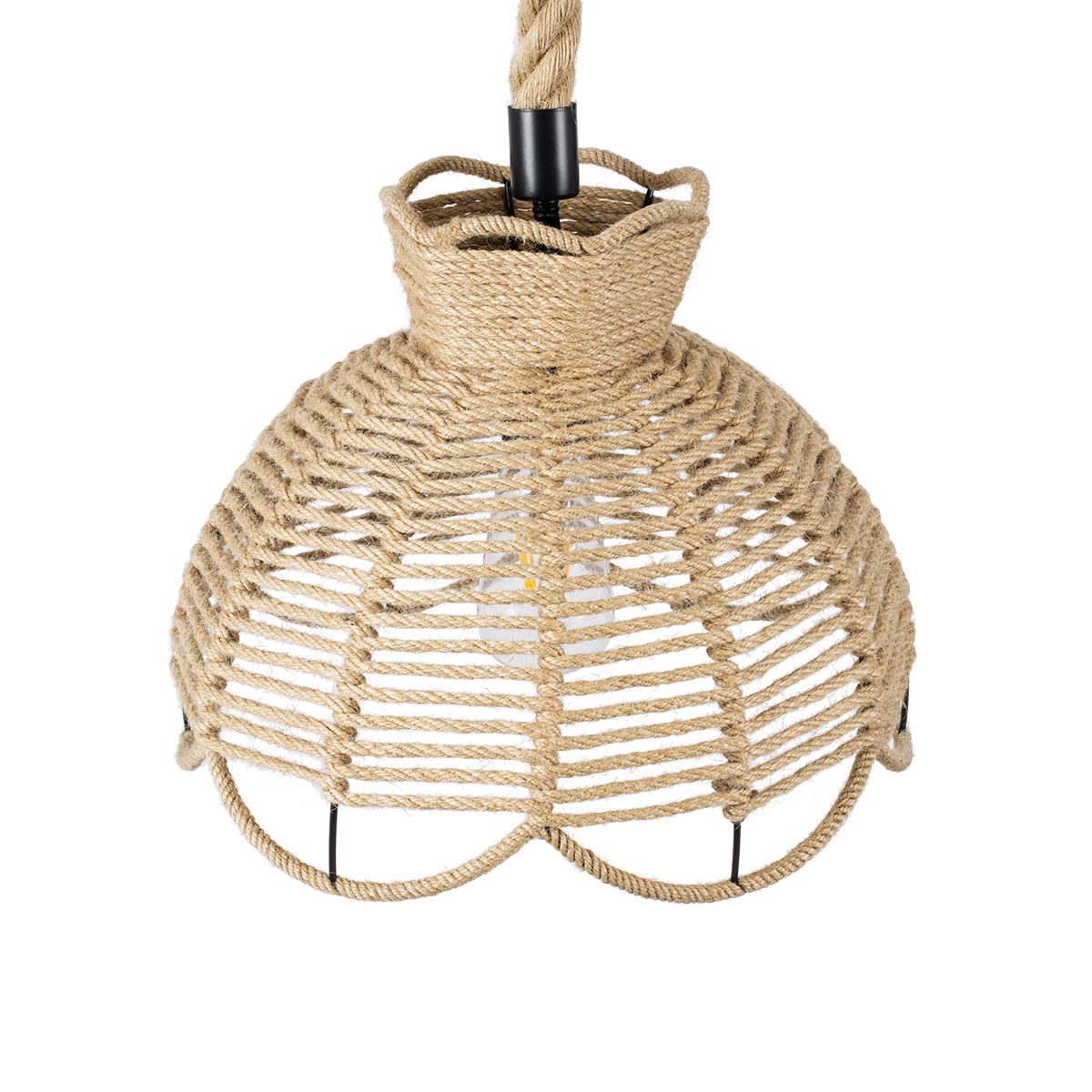 Boho Rope Pendant Light view 8
