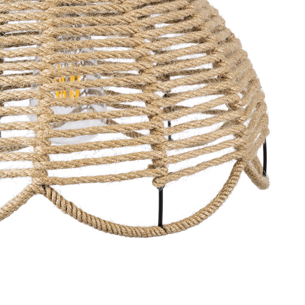Boho Rope Pendant Light view 6