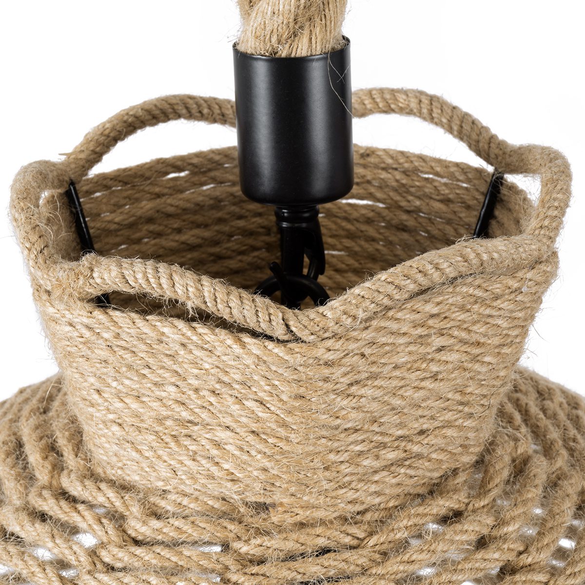 Boho Rope Pendant Light view 4