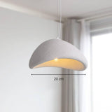White Terracotta Pendant Light view 15
