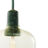 Lampe suspension verre fumé view 7