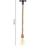 Suspension corde douille view 3