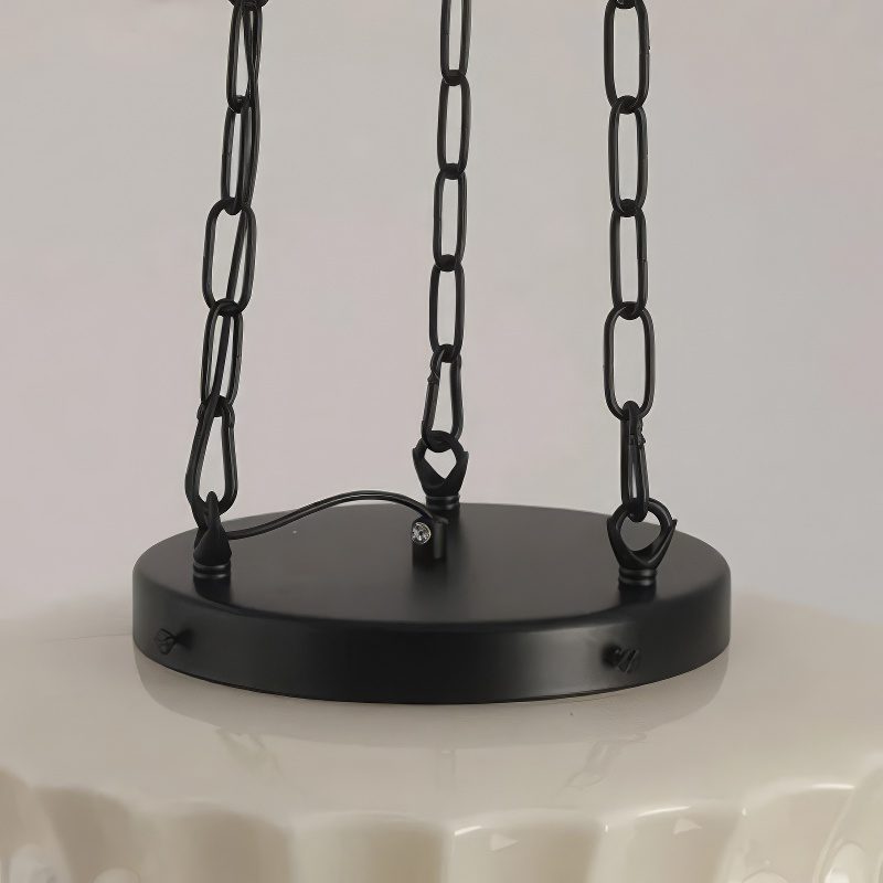 Art Deco Opaline Pendant Light view 5