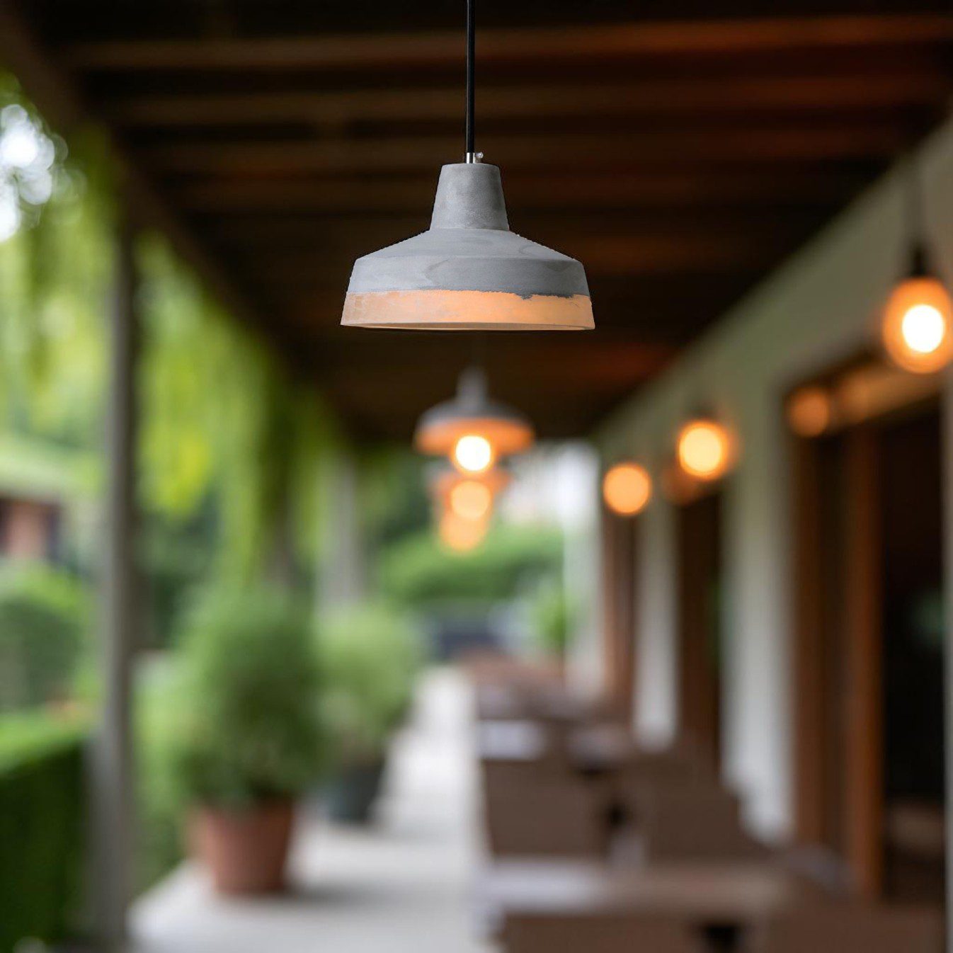 Light Grey Pendant Light view 14