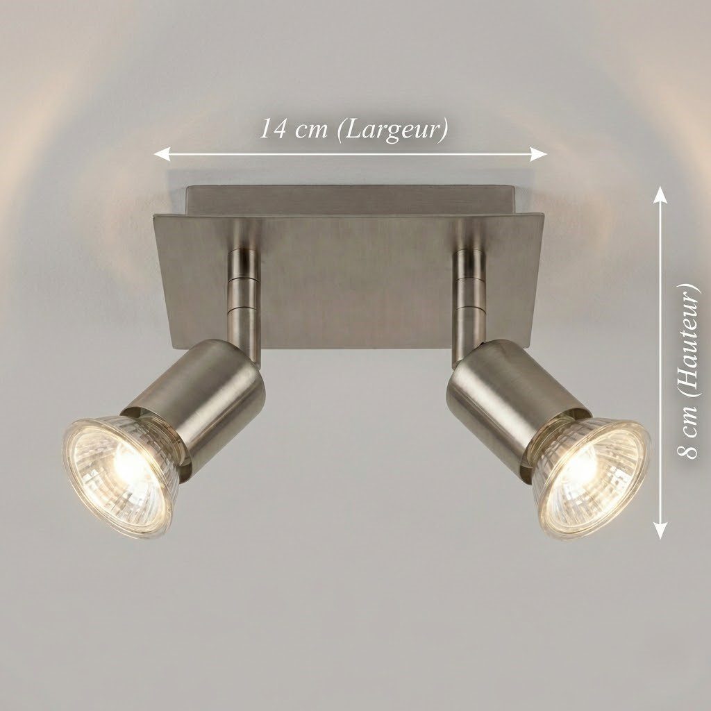 2 Spotlight Ceiling Light view 2