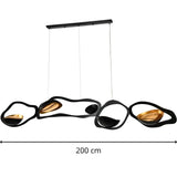 Suspension créateur design noir haut de gamme view 2