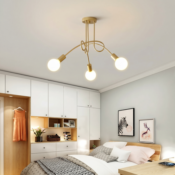3 Arm Ceiling Light