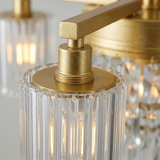 Crystal Glass 3 Arm Ceiling Light view 6