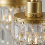 Crystal Glass 3 Arm Ceiling Light view 7
