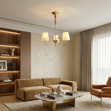 3 Arm Ceiling Light with Shades view 2