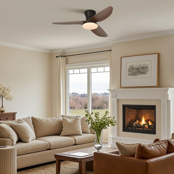 3 Blade Ceiling Fan with LED Light