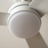 3 Blade White Ceiling Fan with Light view 2