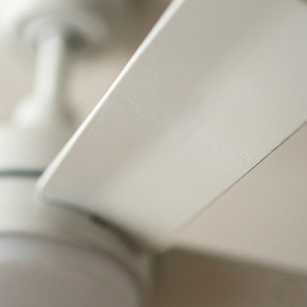 3 Blade White Ceiling Fan with Light view 4