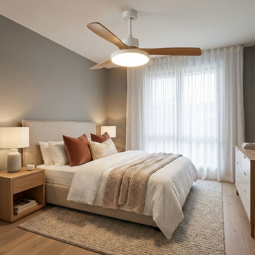 3 Blade Wood Ceiling Fan view 5