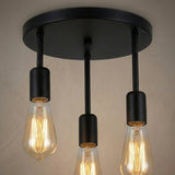 3 Bulb Ceiling Light view 4