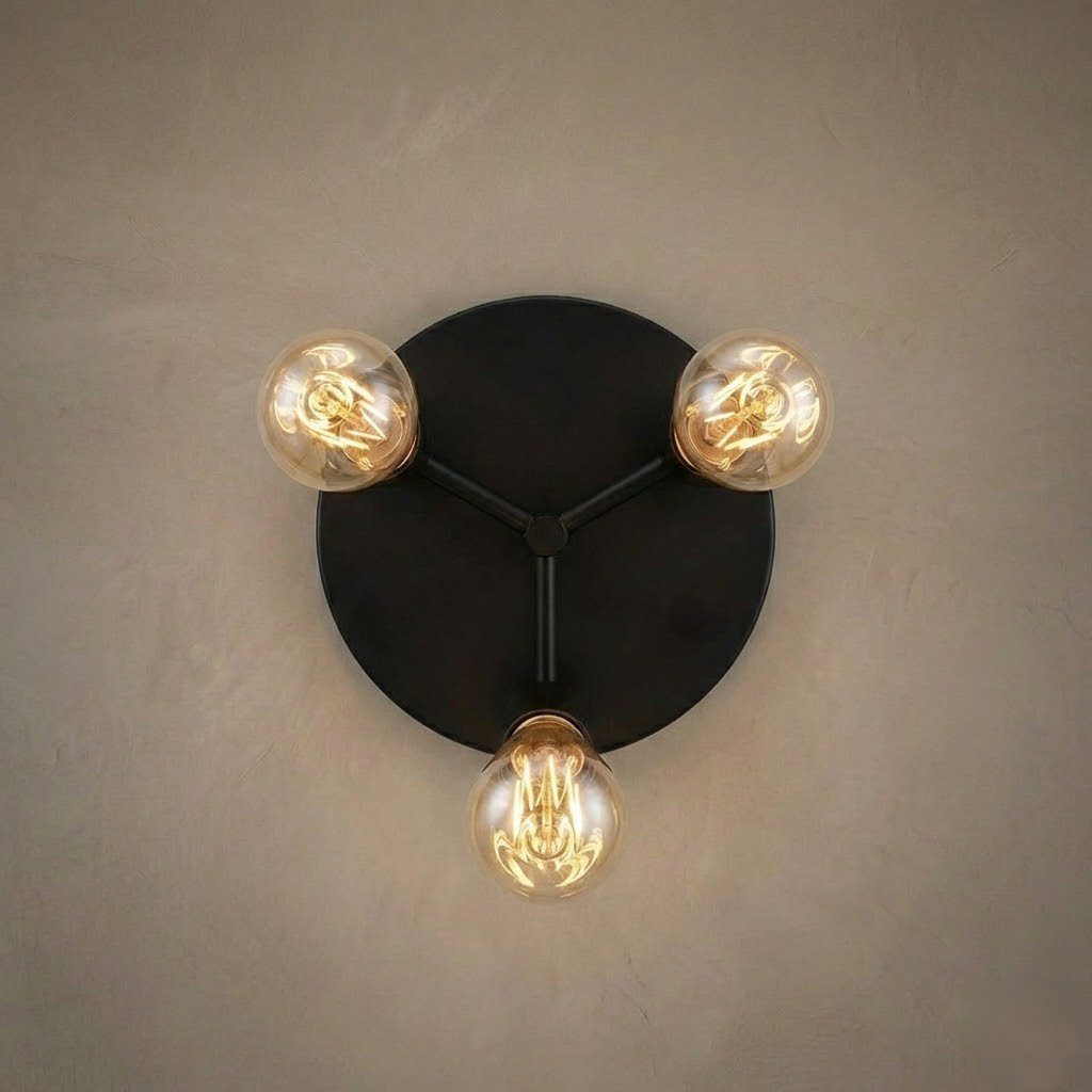 3 Bulb Ceiling Light view 8