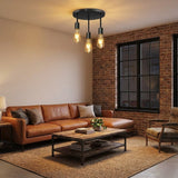 3 Bulb Ceiling Light view 9
