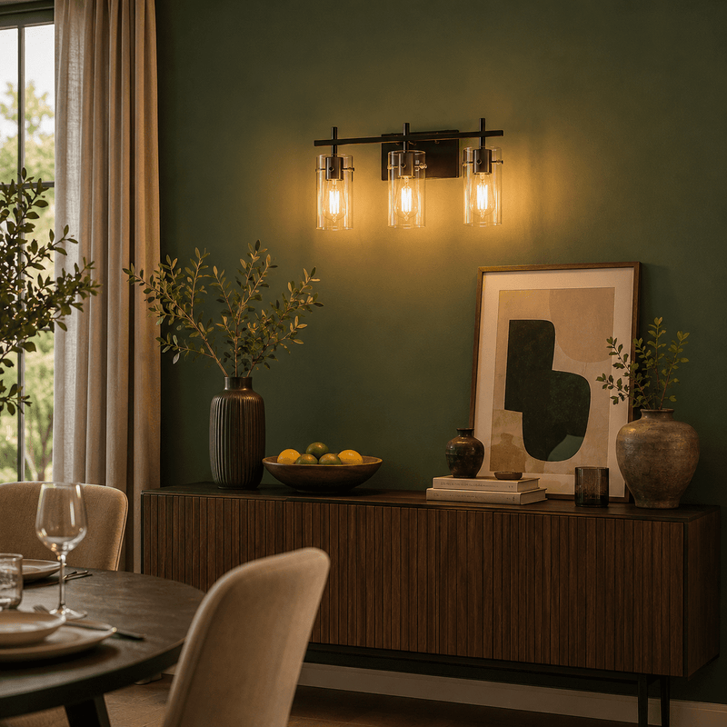 3 Bulb Wall Light