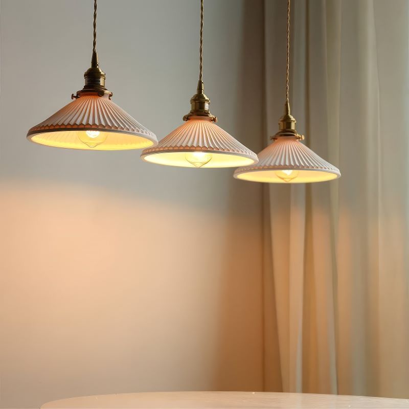 3 Ceramic Pendant Light view 2