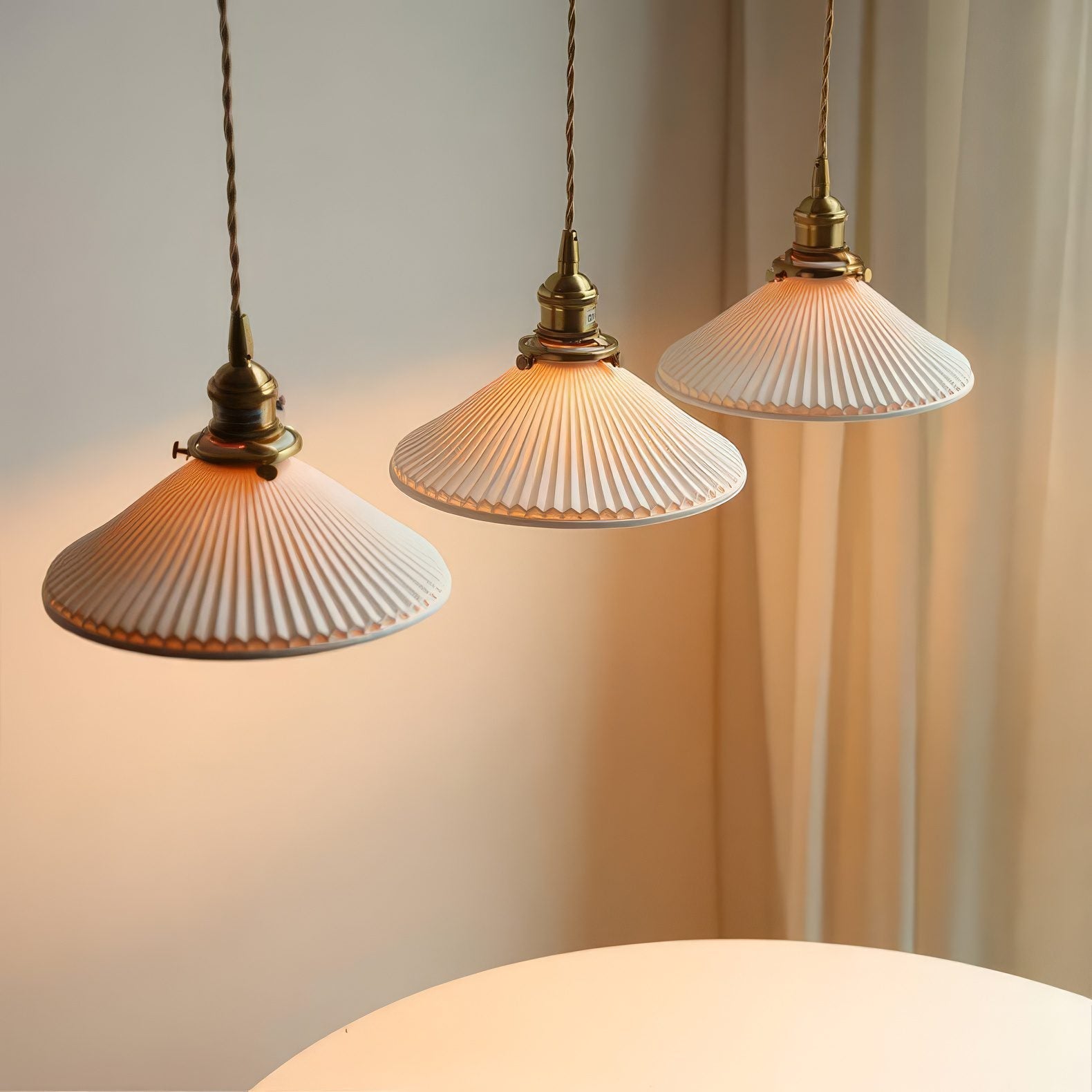 3 Ceramic Pendant Light view 4