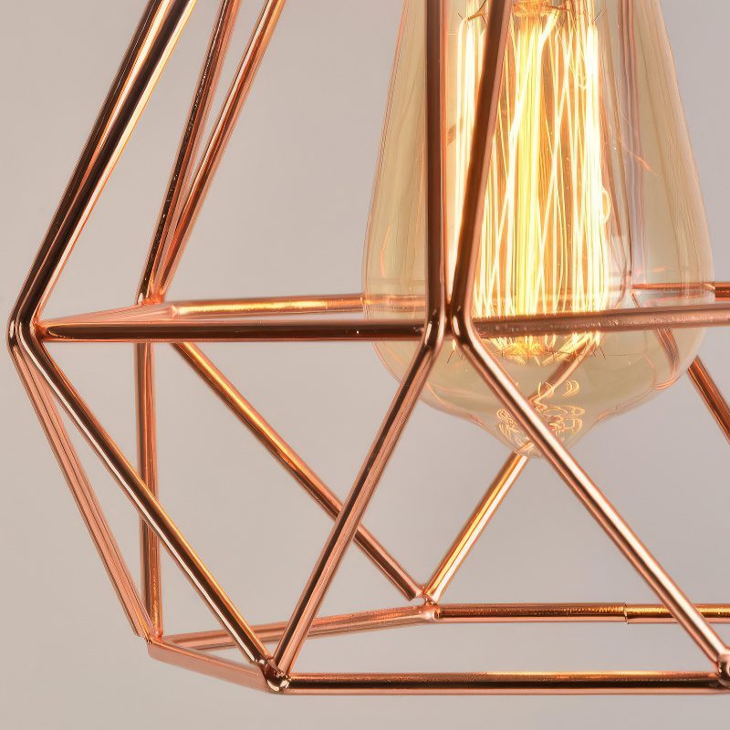 3 Copper Pendant Lights view 10