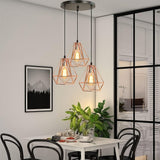 3 Copper Pendant Lights view 5