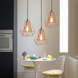3 Copper Pendant Lights view 6