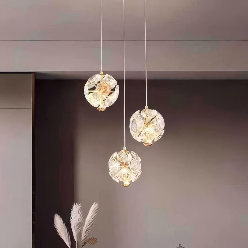 3 Globe Pendant Light