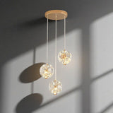 3 Globe Pendant Light view 2