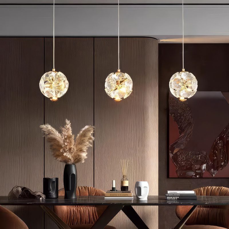 3 Globe Pendant Light view 5