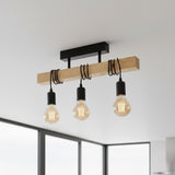 3 Light Bar Ceiling Light view 3