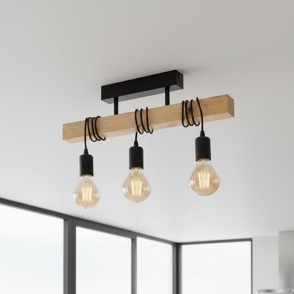 3 Light Bar Ceiling Light view 3