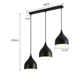 3 Light Bar Pendant Light view 5
