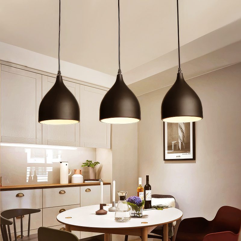 3 Light Bar Pendant Light view 8