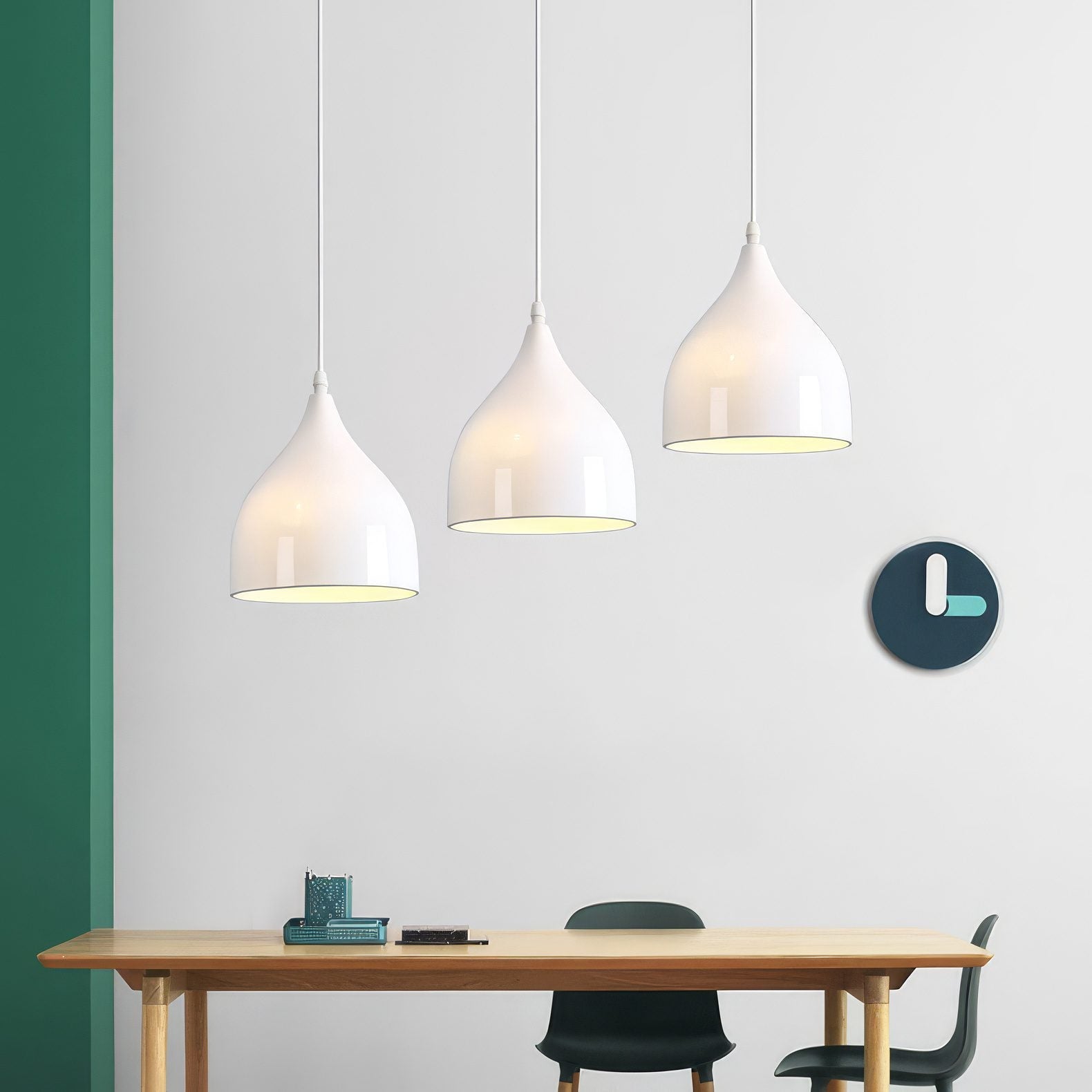 3 Light Bar Pendant Light view 9