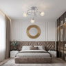 3 Light Chrome Ceiling Light