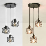 3 Light Cluster Pendant view 5