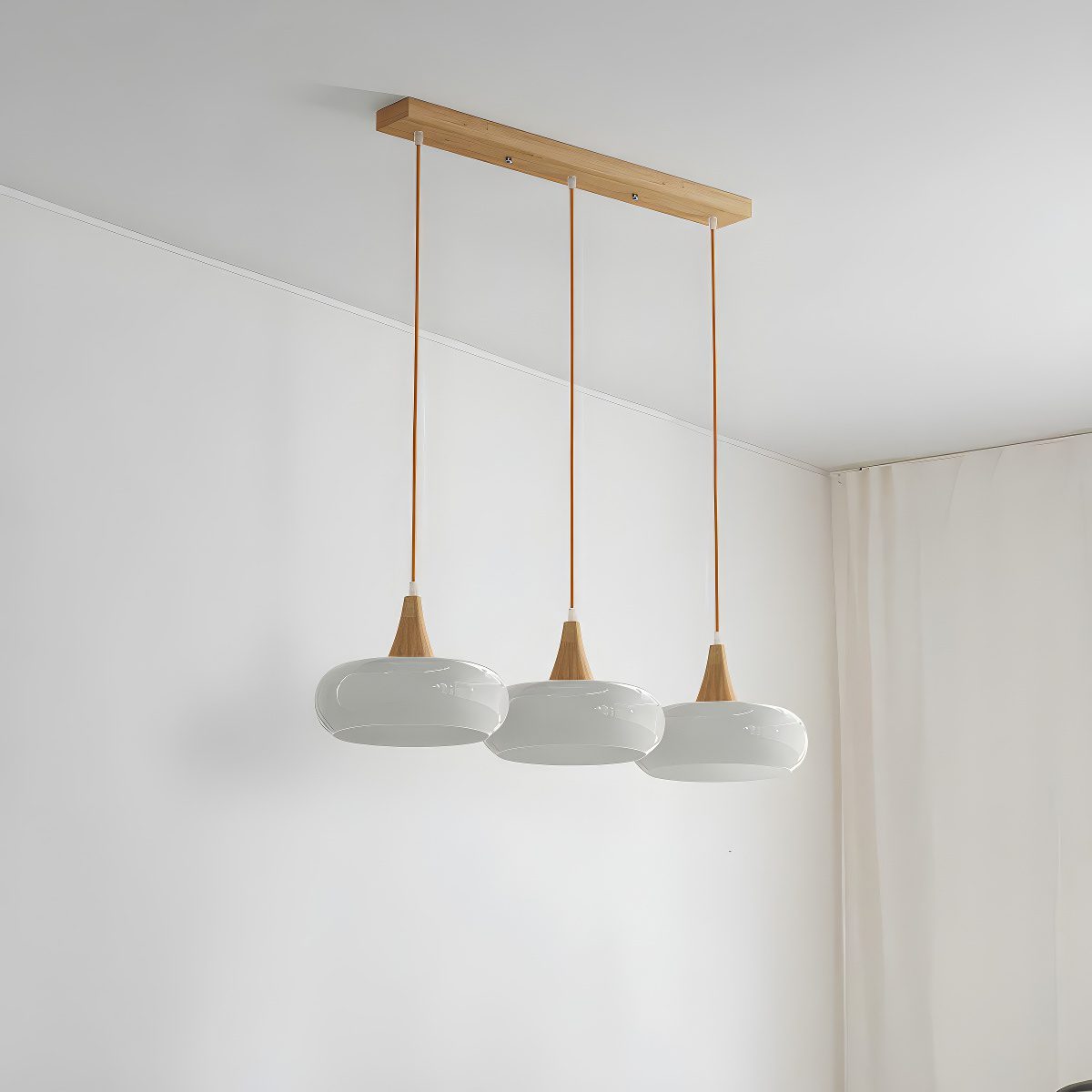 3 Light Dining Room Pendant view 2