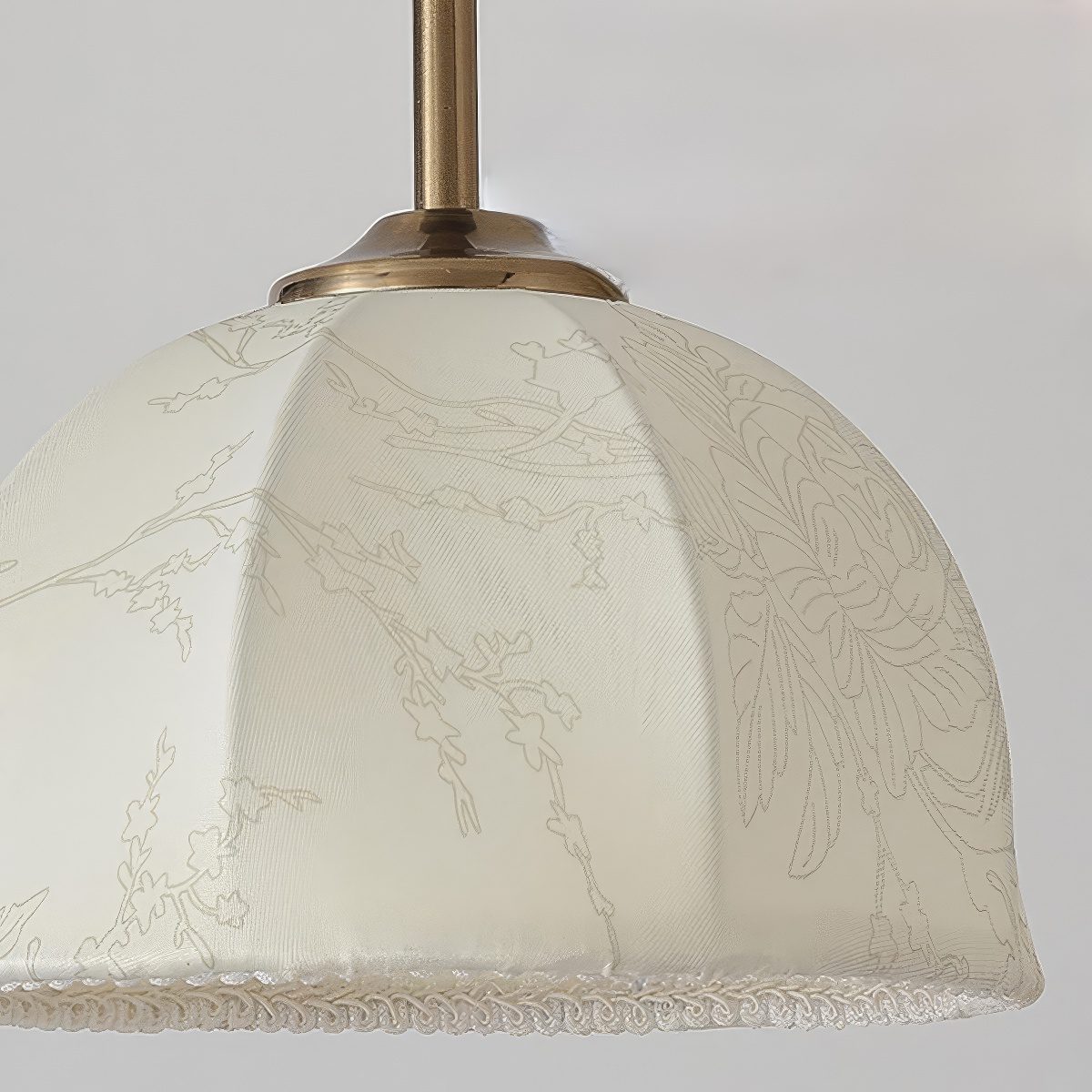 3 Light Dome Pendant view 5