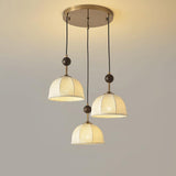 3 Light Dome Pendant view 6