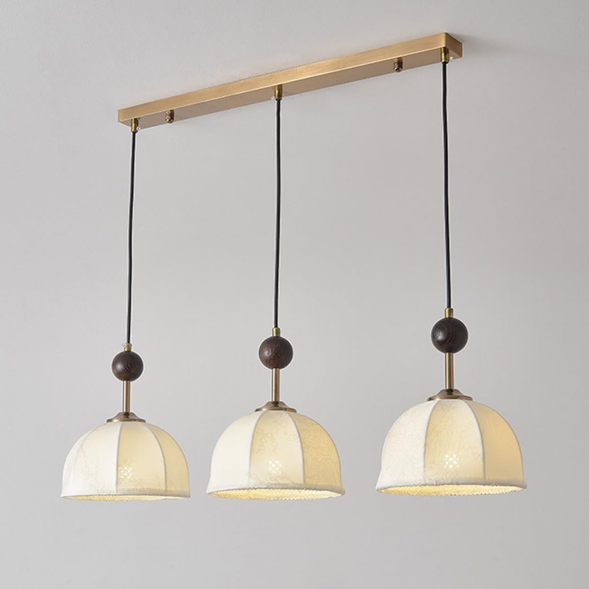 3 Light Dome Pendant view 7