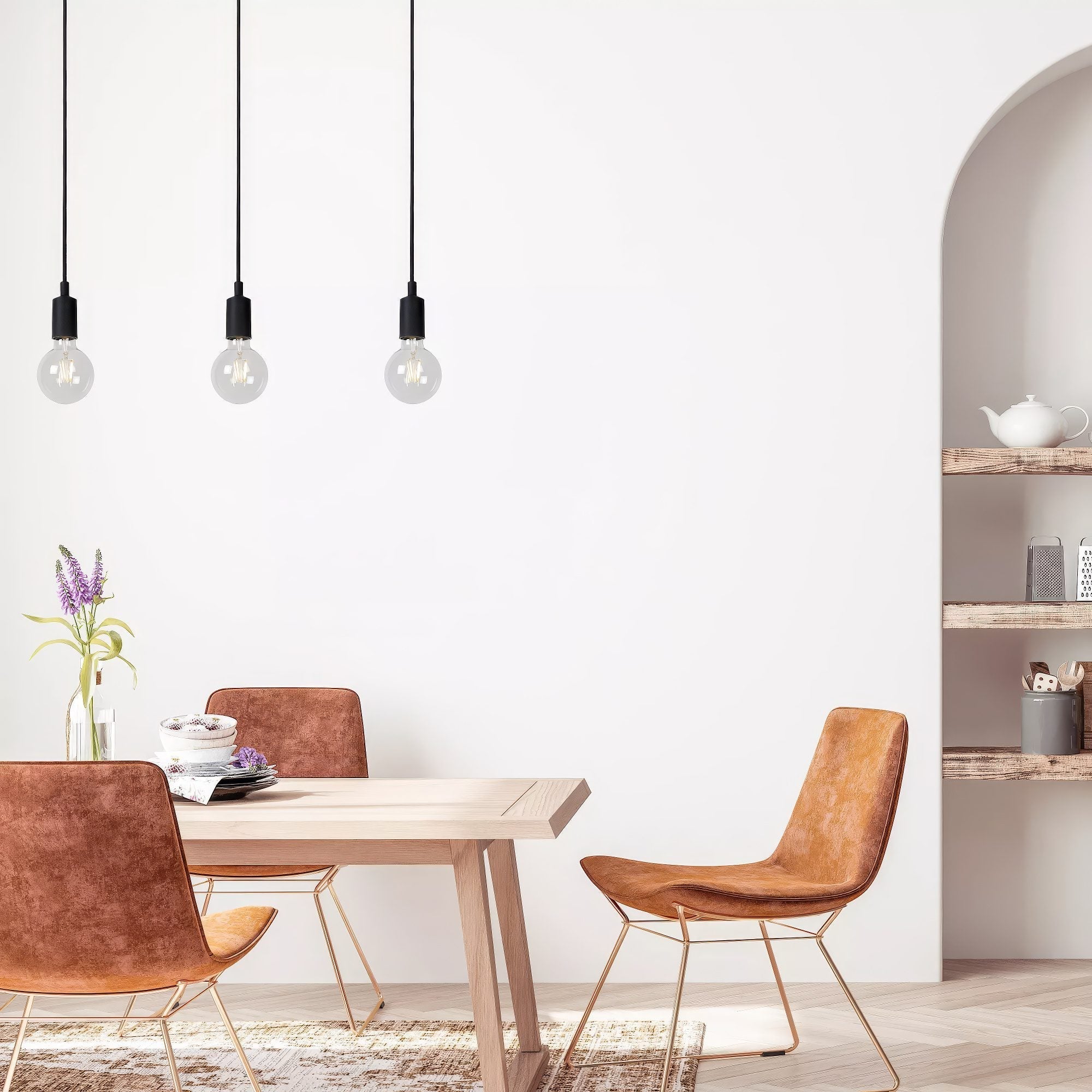 3 Light Modern Pendant view 2