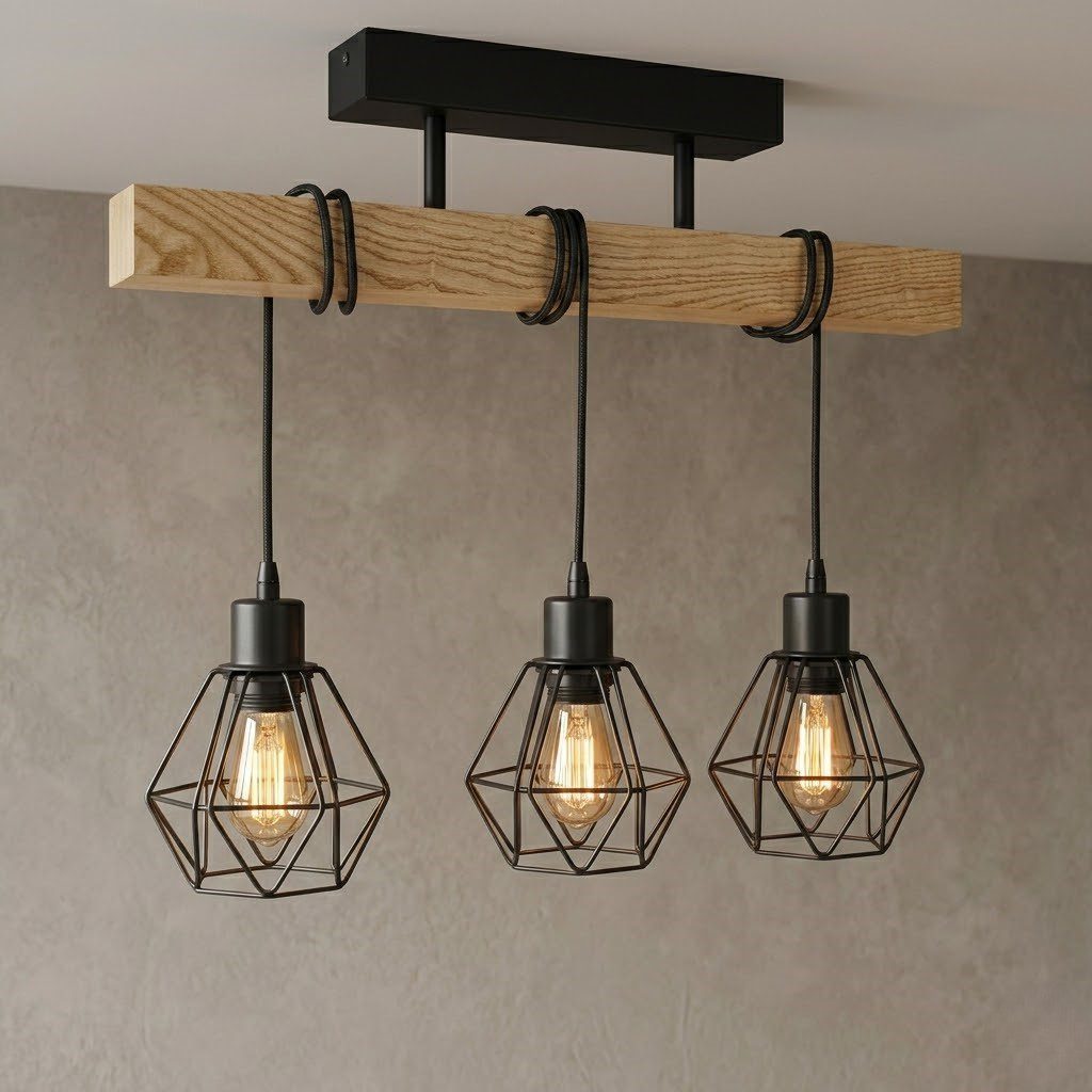 3 Light Pendant Ceiling Light view 6