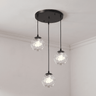 3 Light Round Pendant