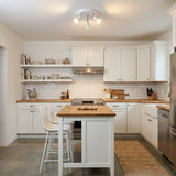 3 Light White Ceiling Spotlight view 3