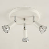 3 Light White Ceiling Spotlight view 4