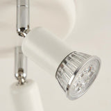 3 Light White Ceiling Spotlight view 7