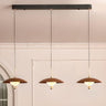 3 Light Wood Pendant